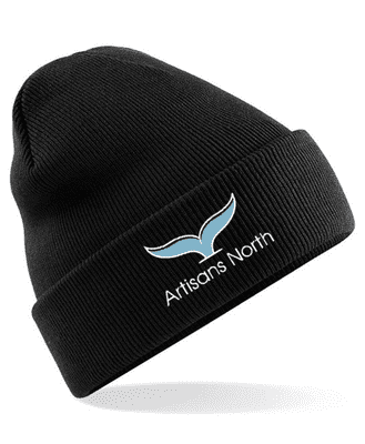 ARTISANS NORTH CUFFED BEANIE WITH EMBROIDERED LOGO