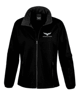 ARTISANS NORTH LADIES SOFTSHELL JACKET  WITH LEFT BREAST EMBROIDERED LOGO