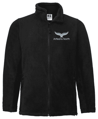 ARTISANS NORTH UNISEX FULL ZIP FLEECE WITH EMBROIDERED LOGO