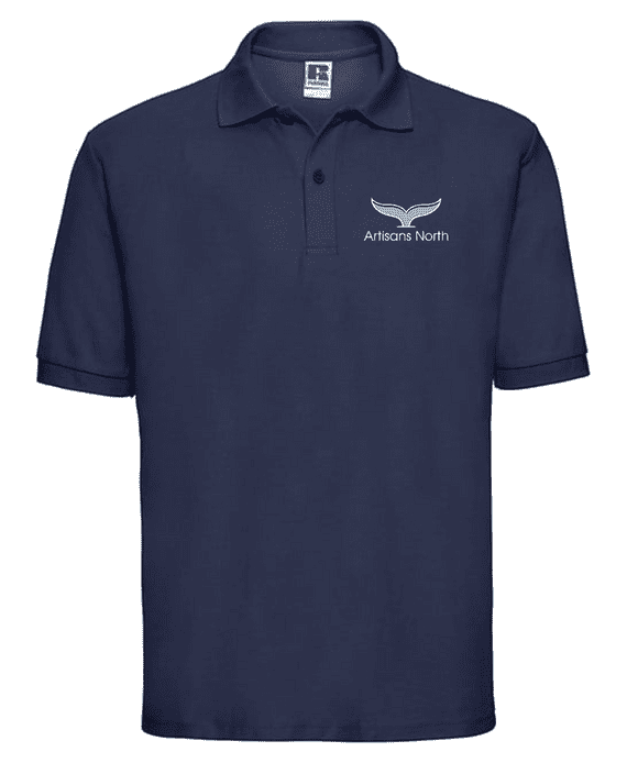 ARTISANS NORTH UNISEX POLO SHIRT WITH EMBROIDERED LOGO