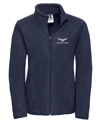 ARTISANS NORTH WOMEN'S FULL ZIP FLEECE WITH EMBROIDERED LOGO
