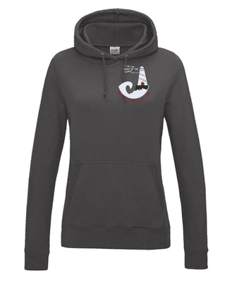 Bethany Gospel Hall Women's Fitted  Pull Over Hoodie with Left Breast Embroidery