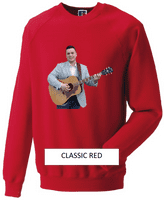 Brandon McPhee Adults Sweatshirt with Guitar DIrect to Film Print
