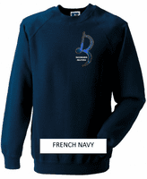 Brandon McPhee Adults Sweatshirt with Left Breast Note DIrect to Film Print