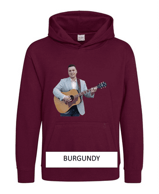 Brandon McPhee Kids Hoodie with Guitar Direct to Film