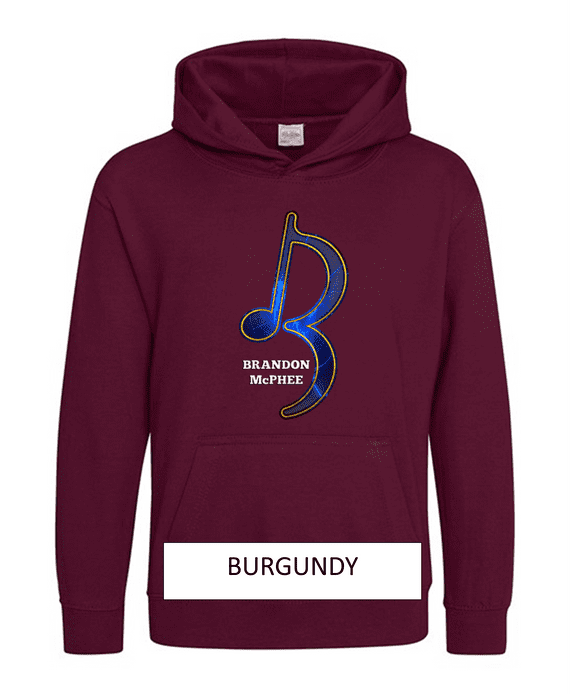 Brandon McPhee Kids Hoodie with Note Direct to Film