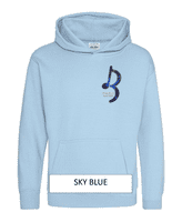 Brandon McPhee Kids Hoodie with Note Direct to Film  Left Breast