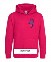 Brandon McPhee Kids Hoodie with Note Direct to Film  Left Breast