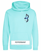 Brandon McPhee Kids Hoodie with Note Direct to Film  Left Breast