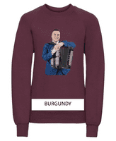 Brandon McPhee Kids Sweatshirt with Accordion Direct To Film Print