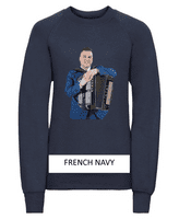 Brandon McPhee Kids Sweatshirt with Accordion Direct To Film Print