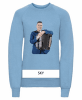 Brandon McPhee Kids Sweatshirt with Accordion Direct To Film Print