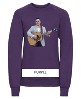 Brandon McPhee Kids Sweatshirt with Guitar Direct To Film Print