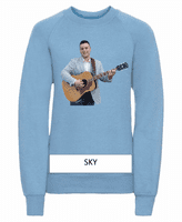 Brandon McPhee Kids Sweatshirt with Guitar Direct To Film Print