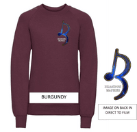 Brandon McPhee Kids Sweatshirt with Left Breast Note Logo & Note DTF on Back