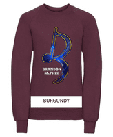 Brandon McPhee Kids Sweatshirt with Note Direct To Film Print