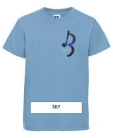 Brandon McPhee Kids T-Shirt with Left Breast Note DIrect to Film Print