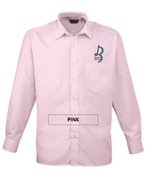 Brandon McPhee Long Sleeve Shirt with Left Breast Embroidery