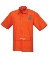 Brandon McPhee Short Sleeve Shirt with Left Breast Embroidery