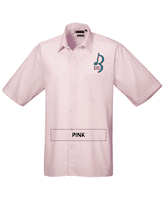 Brandon McPhee Short Sleeve Shirt with Left Breast Embroidery
