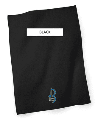 Brandon McPhee Tea Towel with Embroidered Logo