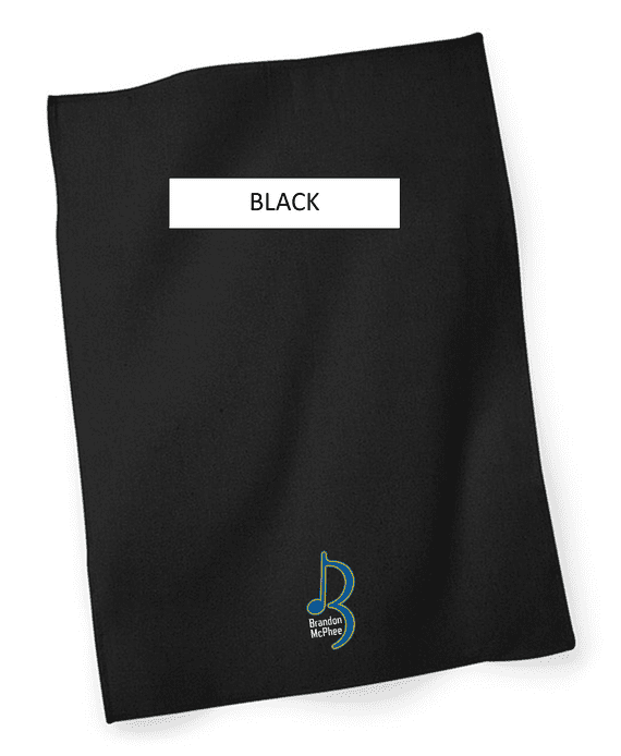 Brandon McPhee Tea Towel with Embroidered Logo