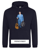 Brandon McPhee Unisex Hoodie 4XL OR 5XL with Direct to Film Guitar & Accordion