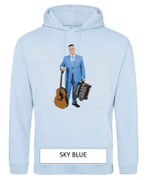 Brandon McPhee Unisex Hoodie 4XL OR 5XL with Direct to Film Guitar & Accordion