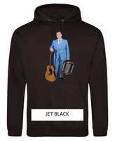 Brandon McPhee Unisex Hoodie 4XL OR 5XL with Direct to Film Guitar & Accordion
