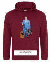 Brandon McPhee Unisex Hoodie 4XL OR 5XL with Direct to Film Guitar & Accordion