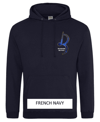 Brandon McPhee Unisex Hoodie 4XL OR 5XL with Direct to Film Note Left Breast