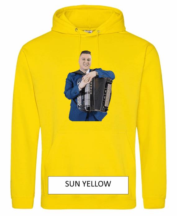 Brandon McPhee Unisex Hoodie with Direct to Film Accordion