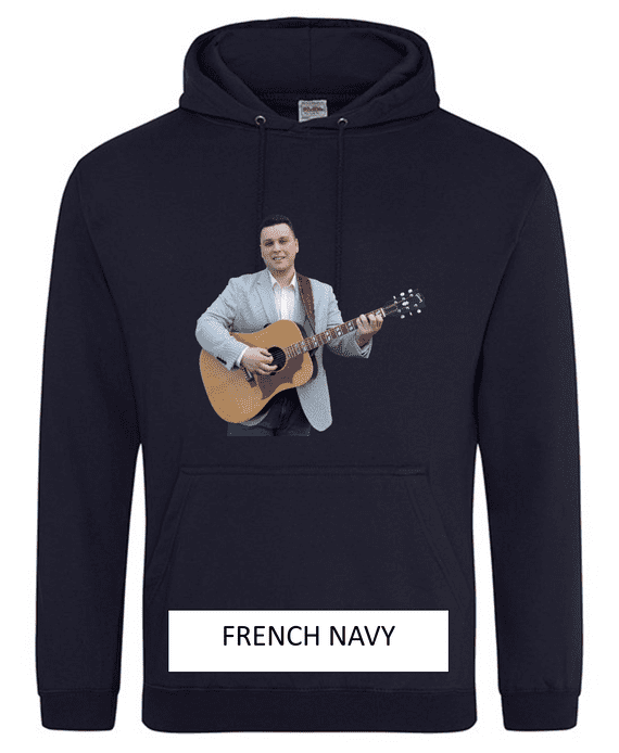 Brandon McPhee Unisex Hoodie with Direct to Film Guitar