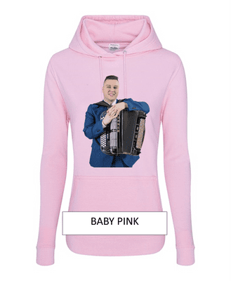 Brandon McPhee Womens Hoodie with Direct To Film Accordion