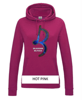 Brandon McPhee Womens Hoodie with Direct To Film Note