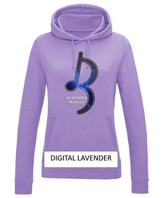 Brandon McPhee Womens Hoodie with Direct To Film Note