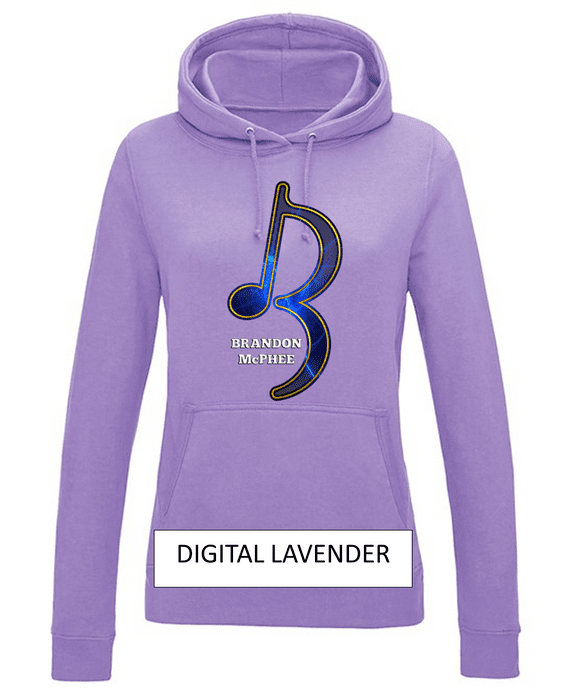 Brandon McPhee Womens Hoodie with Direct To Film Note