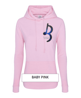 Brandon McPhee Womens Hoodie with Direct To Film Note Left Breast