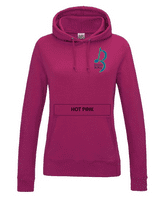 Brandon McPhee Womens Hoodie with Left Breast Embroidery