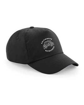 CAITHNESS AUTOCROSS CAP WITH EMBROIDERED LOGO