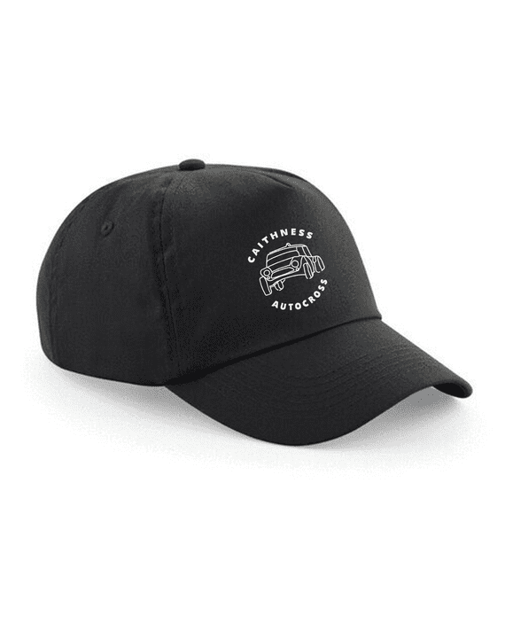 CAITHNESS AUTOCROSS CAP WITH EMBROIDERED LOGO