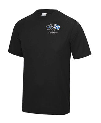 Caithness Boxing Club Adults Cool T-Shirt with Left Breast Heat Seal