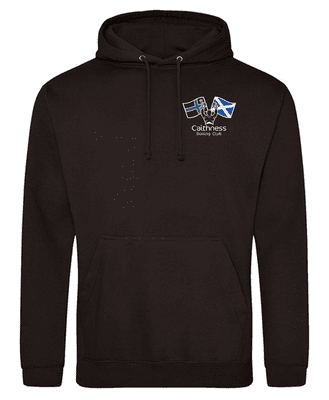 Caithness Boxing Club Adults Hoodie with Left Breast Heat Seal