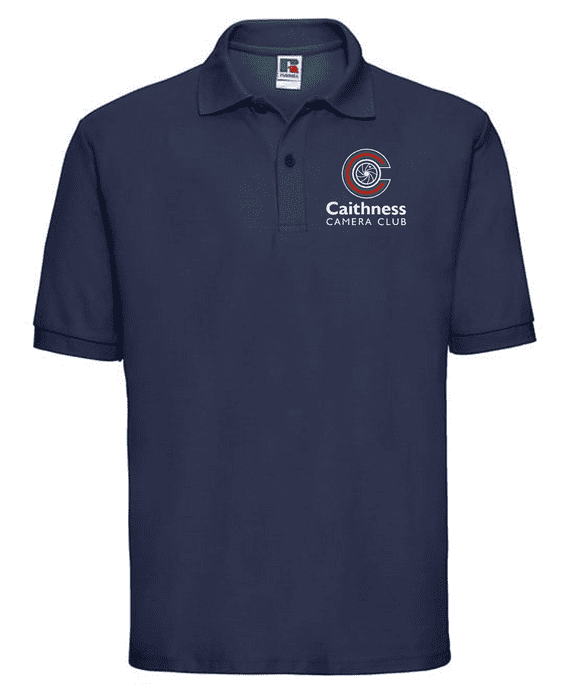 CAITHNESS CAMERA CLUB UNISEX ADULT POLOSHIRT