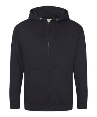 CAITHNESS CAR CLUB ADULT ZIPPED HOODIE WITH EMBROIDERED LOGO