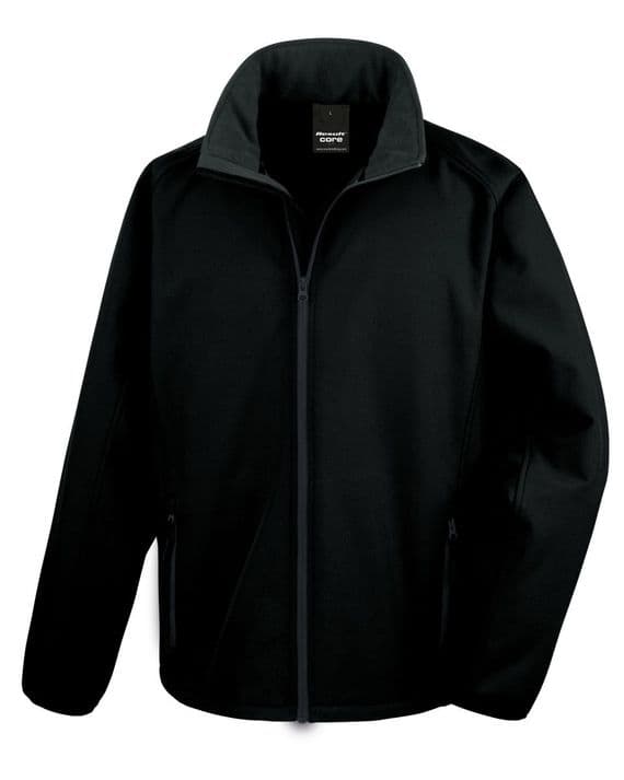 CAITHNESS CAR CLUB SOFTSHELL JACKET  WITH EMBROIDERED LOGO