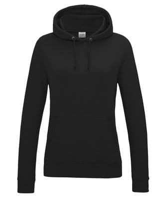CAITHNESS CAR CLUB WOMENS PULL OVER HOODIE WITH EMBROIDERED LOGO