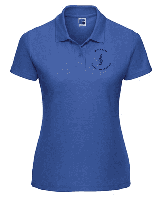 Caithness Junior Orchestra Womens Fitted Polo Shirt