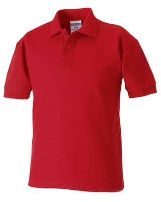 CAITHNESS LADIES FC KIDS POLO SHIRT WITH EMBROIDERED LOGO