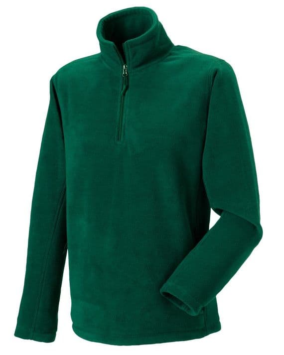 CAITHNESS RDA ADULT 1/4 ZIP FLEECE WITH EMBROIDERED LOGO